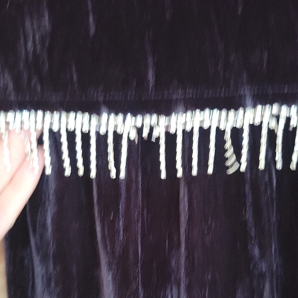 Zara Black Velvet Dress - Picture 4 of 5